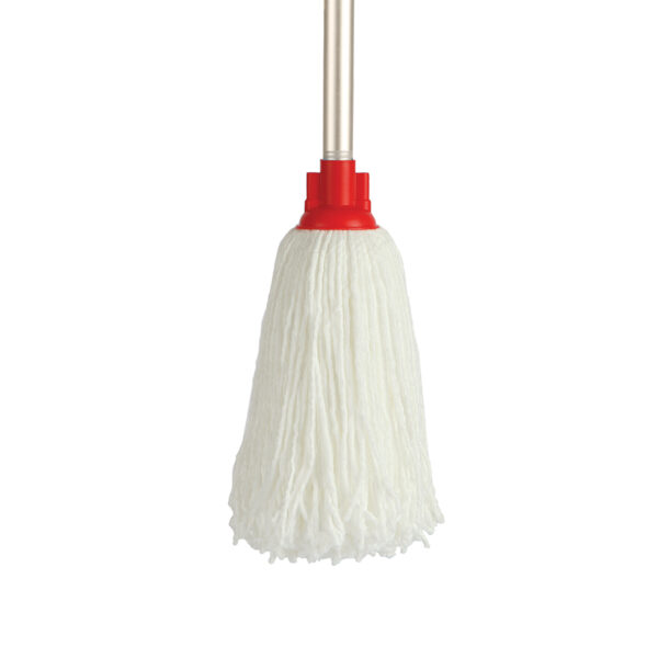Microfibre white wet mop 180gr - Image 1
