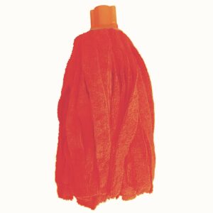 Microfibre red strips wet mop 200gr