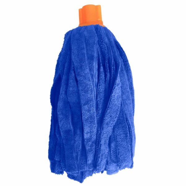 Microfibre blue strips wet mop 200gr - Image 1