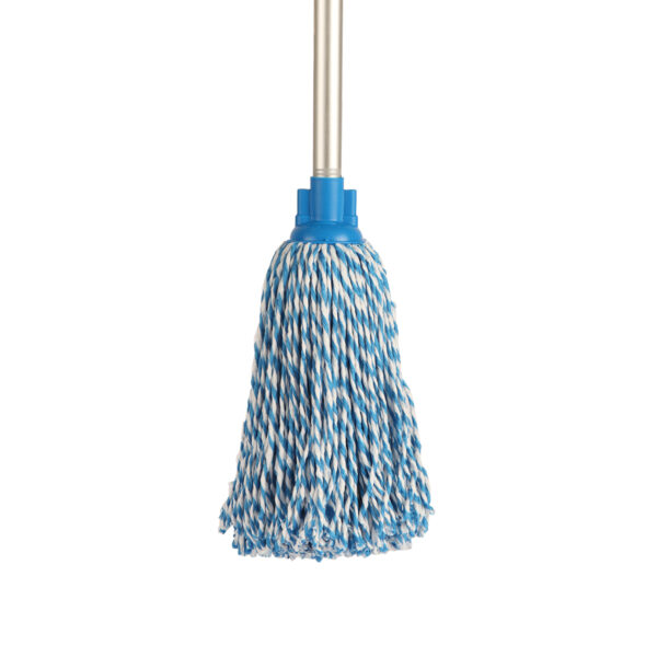 Microfibre blue white wet mop 180gr - Image 1