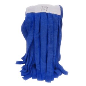 Professional microfibre blue strips wet mop 250gr