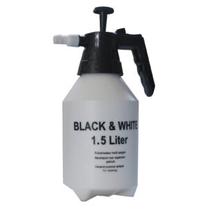 Black & white tank sprayer 1,5L