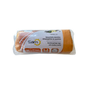 Trash bag with handles one roll & vanilla scent 46x55 - 30L (30pcs)