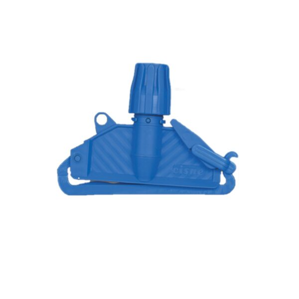 Plastic blue mop holder - Image 1