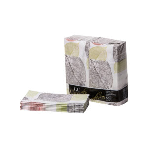 Napkin cutlery pocket AIRLAID AFRICA 40x40cm (50pcs)
