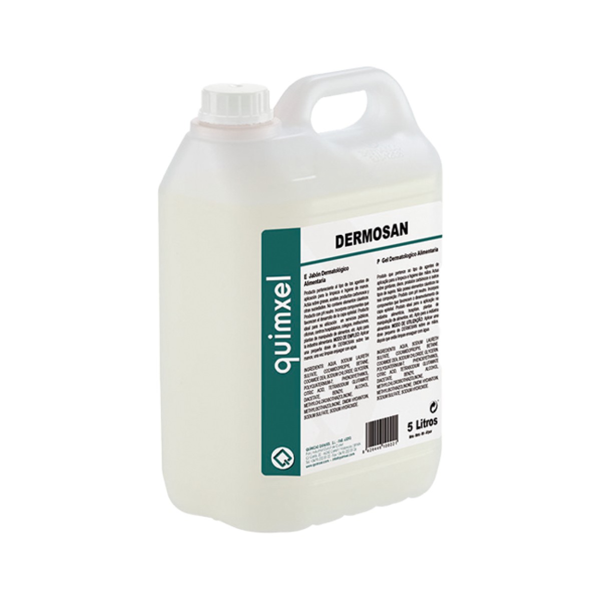 DERMOSAN-WEB DERMOSAN 5L - Δερματολογικό Υγρό Σαπούνι Βιομηχανίας Τροφίμων - Image 1