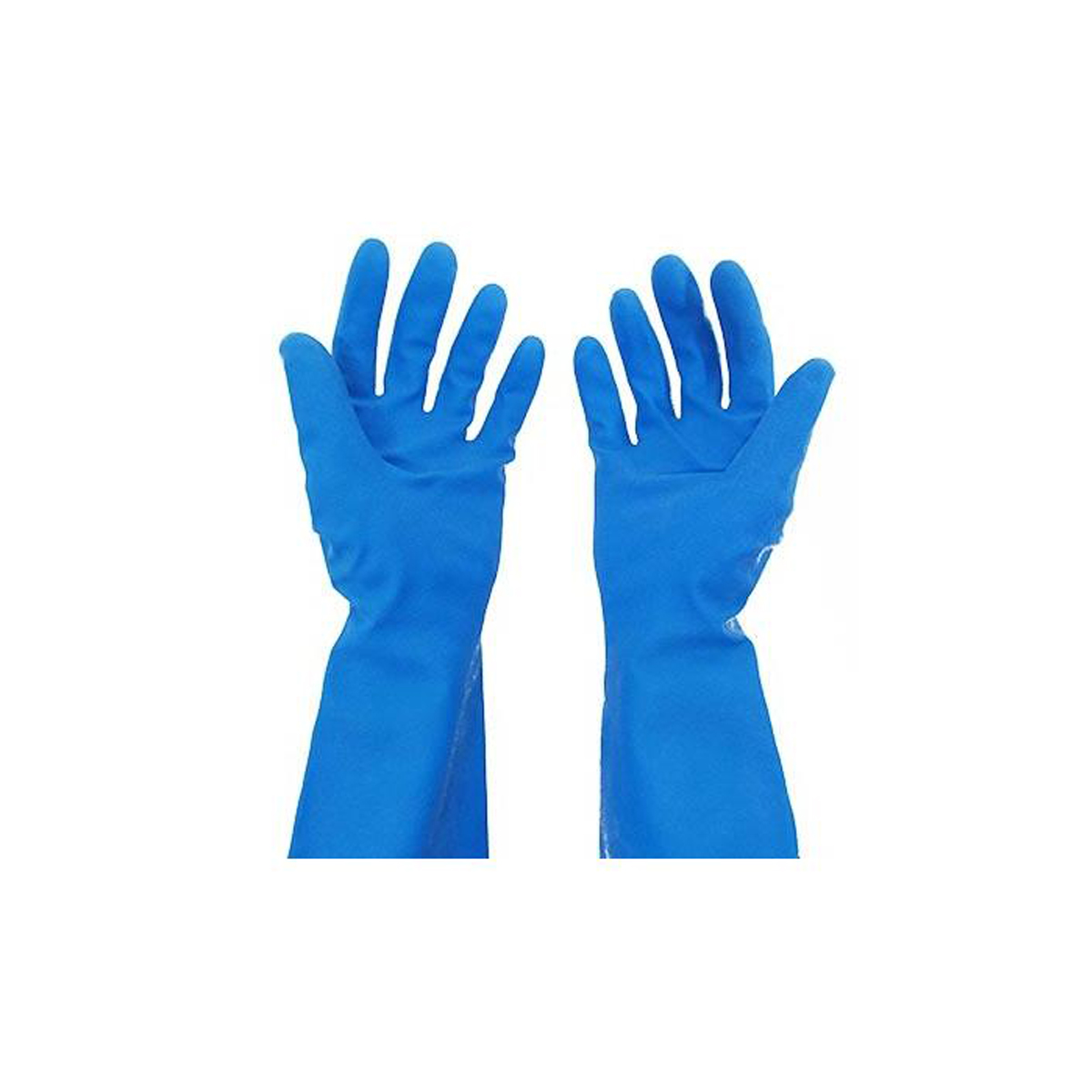 4517-L Daily kitchen glove blue-LARGE "DAILY BLUE" - Image 1