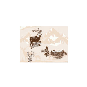Placemats BUON APETITO-reindeer 30x40cm (250pcs)