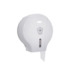 Dispenser for toilet paper white economy