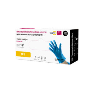 Γάντι Πολυαιθυλενίου TPE Μπλε (200τεμ) - XLarge