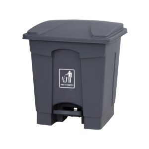 Κάδος Απορριμμάτων Με Πεντάλ 15Lit. Γκρι