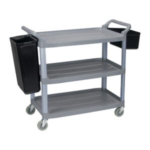 Καρότσι Μεταφοράς Πλαστικό Τριών Ραφιών