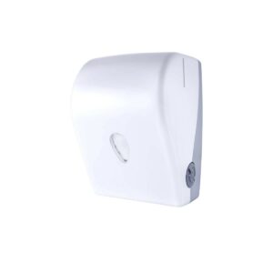 Συσκευή Χειροπετσέτας Ημιαυτόματη Ρολό Λευκή