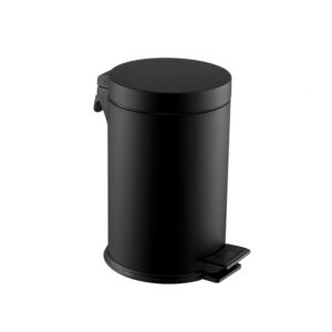 Κάδος Απορριμάτων Με Πεντάλ-Soft Close 20lit Μαύρο