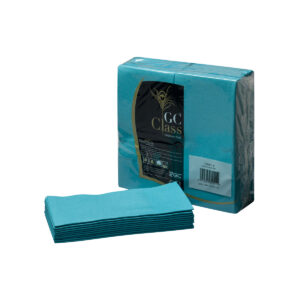 Φάκελος Κουβέρ AIRLAID Τυρκουάζ 40x40cm (50τεμ)