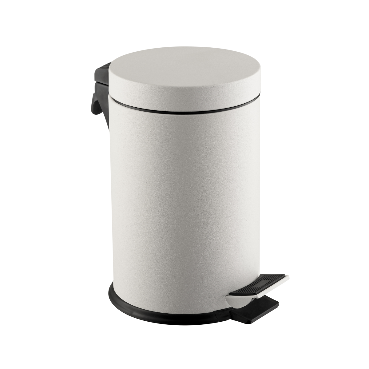 0107WF Κάδος Απορριμάτων Με Πεντάλ-Soft Close 30L Λευκό - Image 1