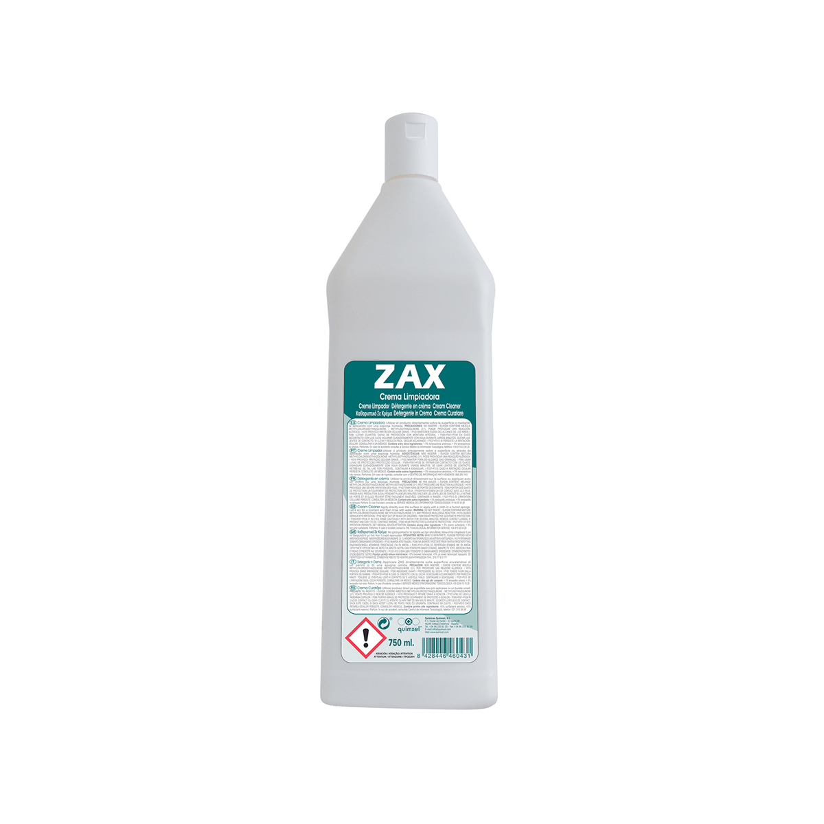 0460043 Zax 750 ml- Καθαριστικό Σε Κρέμα - Image 1
