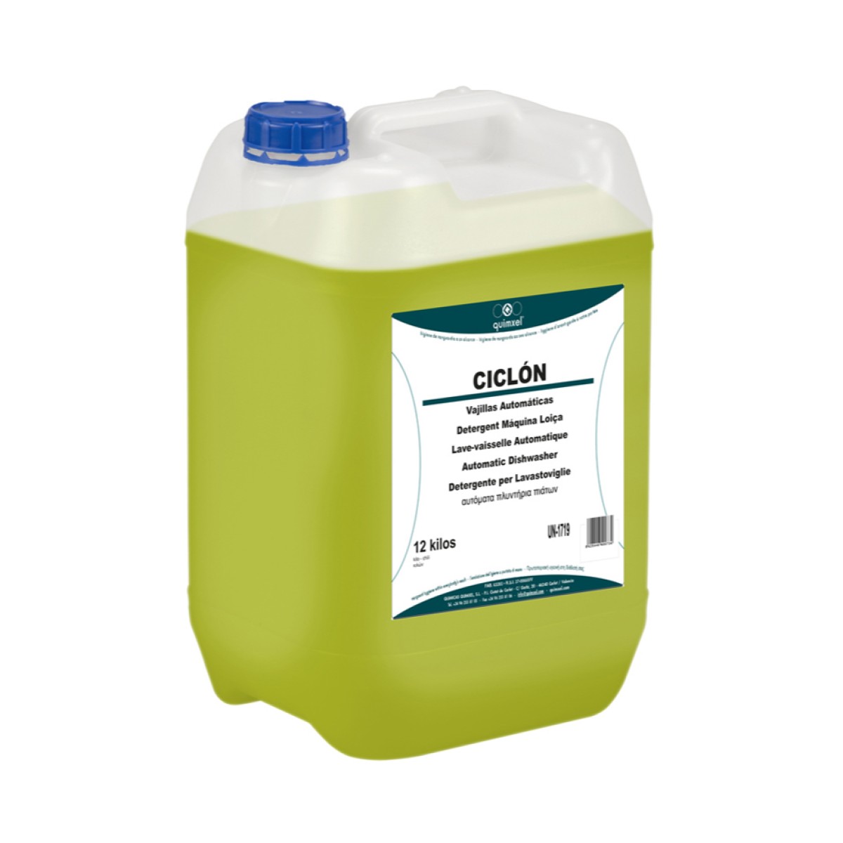 CICLON12KGR-WEB Ciclon 12Kg - Υγρό Πλυντηρίου Πιάτων Μέτρια Νερά - Image 1