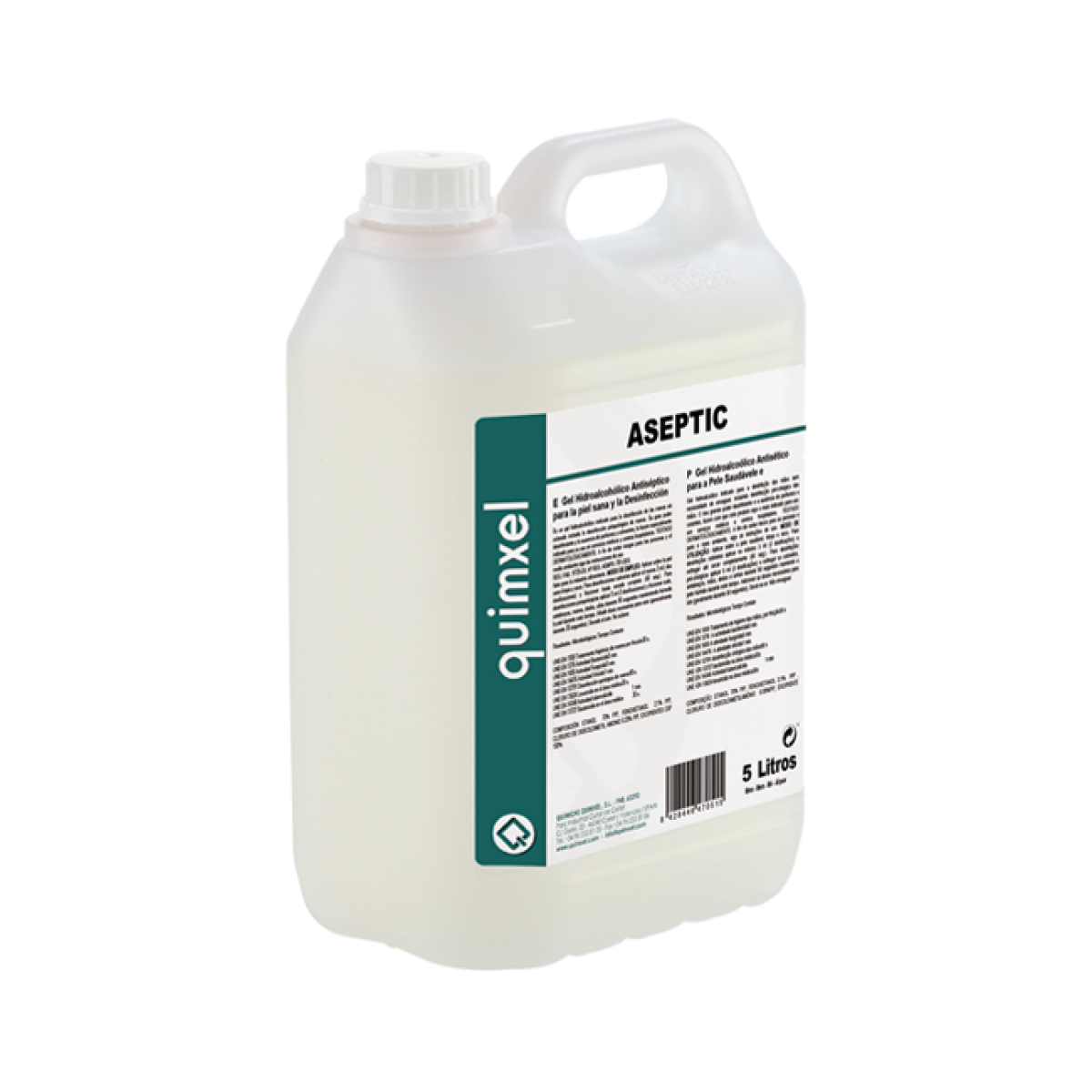 ASETICGEL5LIT-WEB Aseptic 5L - Yδροαλκολούχο Απολυμαντικό Χεριών - Image 1