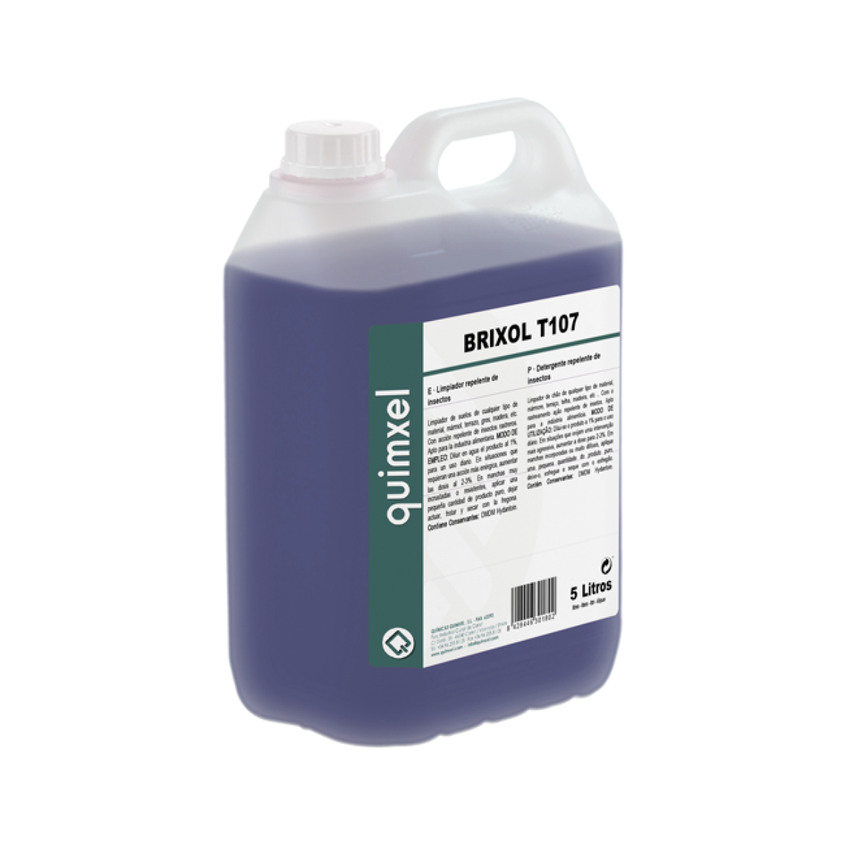 BRIXOLT107-WEB Brixol T 107 5L - Αρωματικό Καθαριστικό Δαπέδου Με Άρωμα Λεβάντα - Image 1