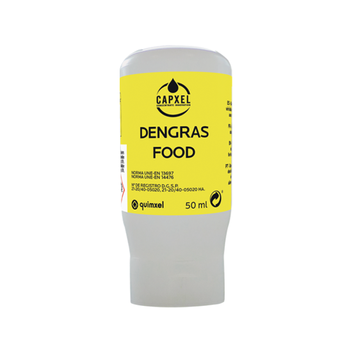 CAPXELDENGRASFOOD-WEB Κάψουλα Ct Dengras Food - Απολυμαντικό Απολιπαντικό 50ml - Image 1