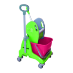 Cleaning trolley plastic single 25L - Image 3