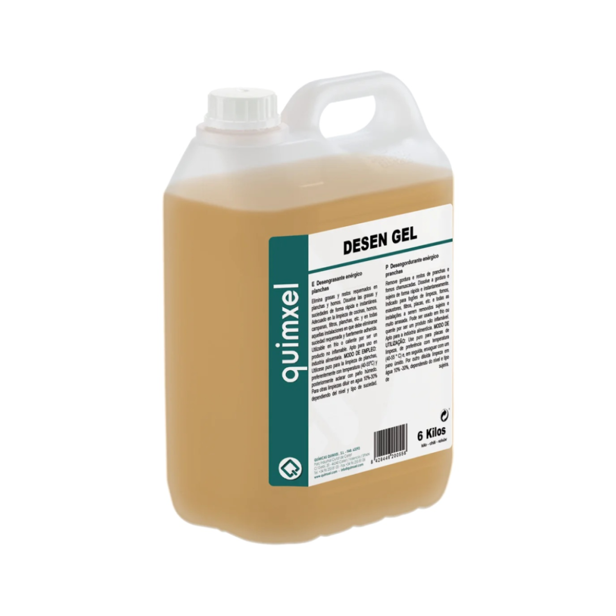 DESEN-GEL-5LIT-WEB.jpg Desen Gel 6Kg - Ενεργό Απολιπαντικό Για Μαγειρικές Πλάκες - Image 1