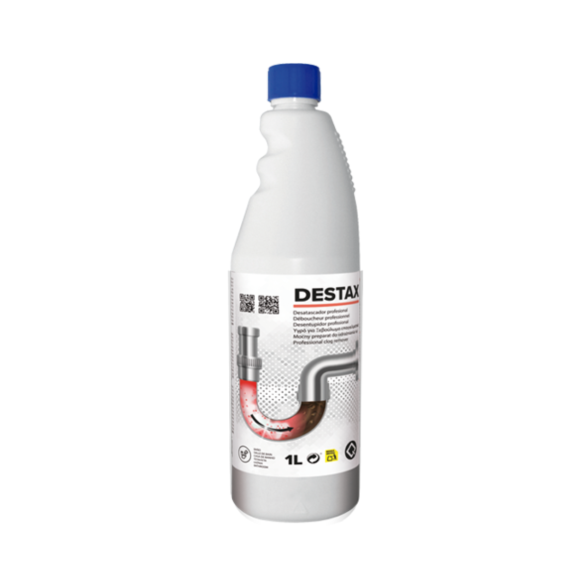 DESTAX-WEB Destax 1L - Υγρό Για Ξεβούλωμα (Επαγγελματική Χρήση Μόνο) - Image 1