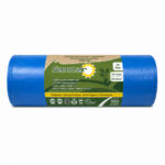 Σακούλα Απορριμμάτων Ρολό Μπλε  BIO 10τεμ 80X110cm (90L) - Image 4