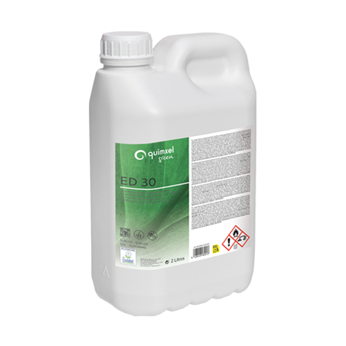 ED-30-2L-WEB ED 30 - Υπερσυμπυκνωμένο Aπορρυπαντικό Με Βιοαλκοόλες 2.0L - Image 1