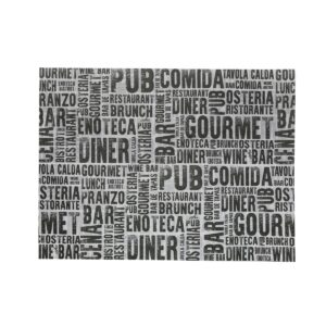 Σουπλά "Gourmet" 30X40cm (250τεμ)