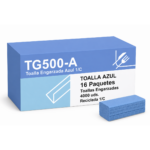 Χειροπετσέτα Μονόφυλλη Μπλέ V-Fold 23x21cm (4000 Φύλλα)