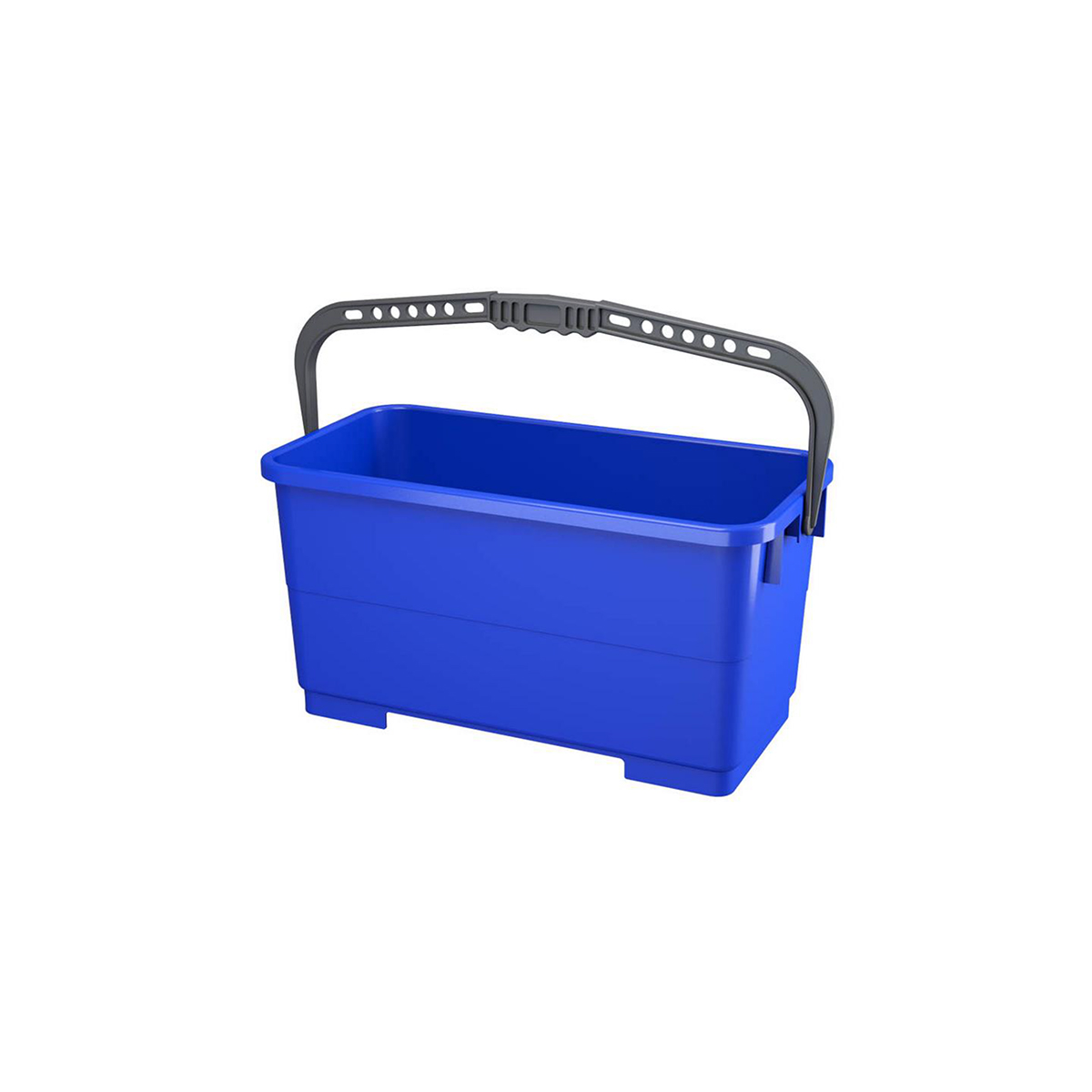 W01130SECC70015 Κουβάς για Εργαλεία Πλύσεως Τζαμιών 22lit (Μπλε-Κόκκινο) - Image 1