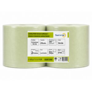 Βιομηχανικο Χαρτι Πρασινο Διφυλλο "VERDE"- 2X3.5Kg