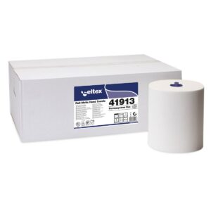 Κιτ Ρολό Χειροπετσέτα Captive 2Φυλλη Rex-Roll 19cm-130m