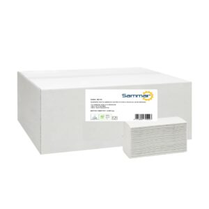 Χειροπετσέτα 2Φυλλη Λευκή V-FOLD 24Χ21cm (3000 Φύλλα)