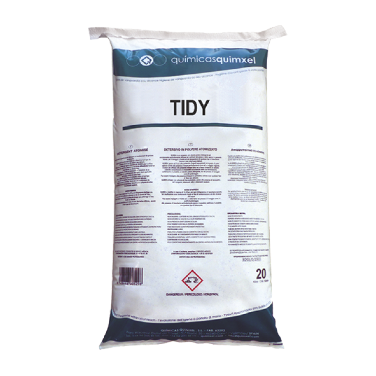 TIDY-WEB Tidy 20Kg - Ενζυματικό Απορρυπαντικό Πλυντηρίου Ρούχων Με Κόκκους - Image 1
