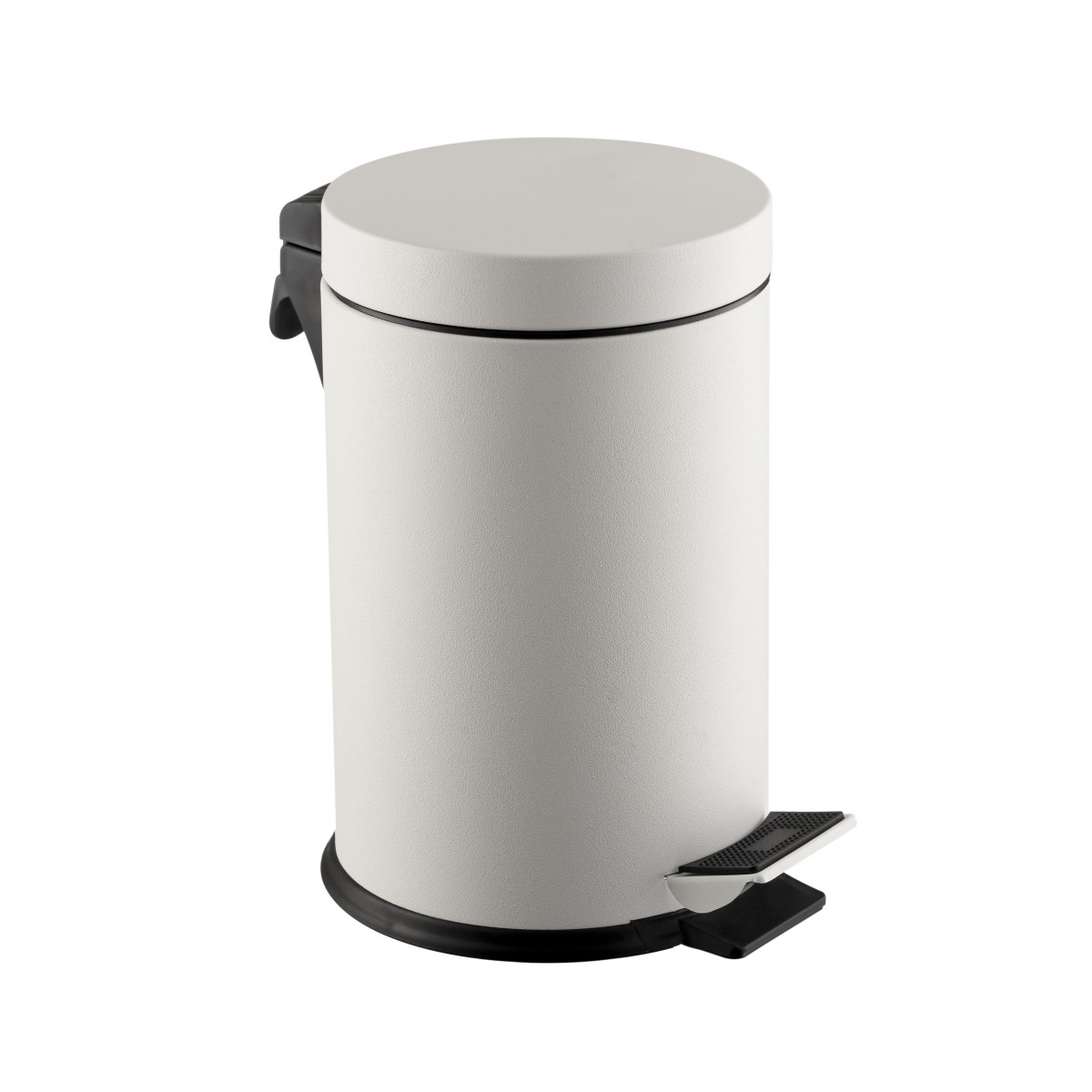0107WF Κάδος Απορριμάτων Με Πεντάλ-Soft Close 30L Λευκό - Image 1