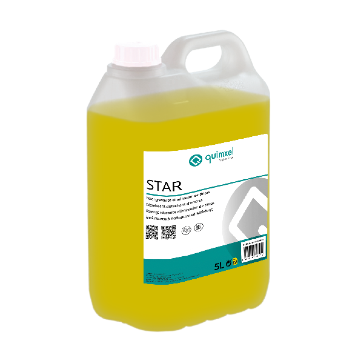 STAR5LIT-new-label Star 5 L - Απολιπαντικό-Καθαριστικό Μελάνης - Image 1